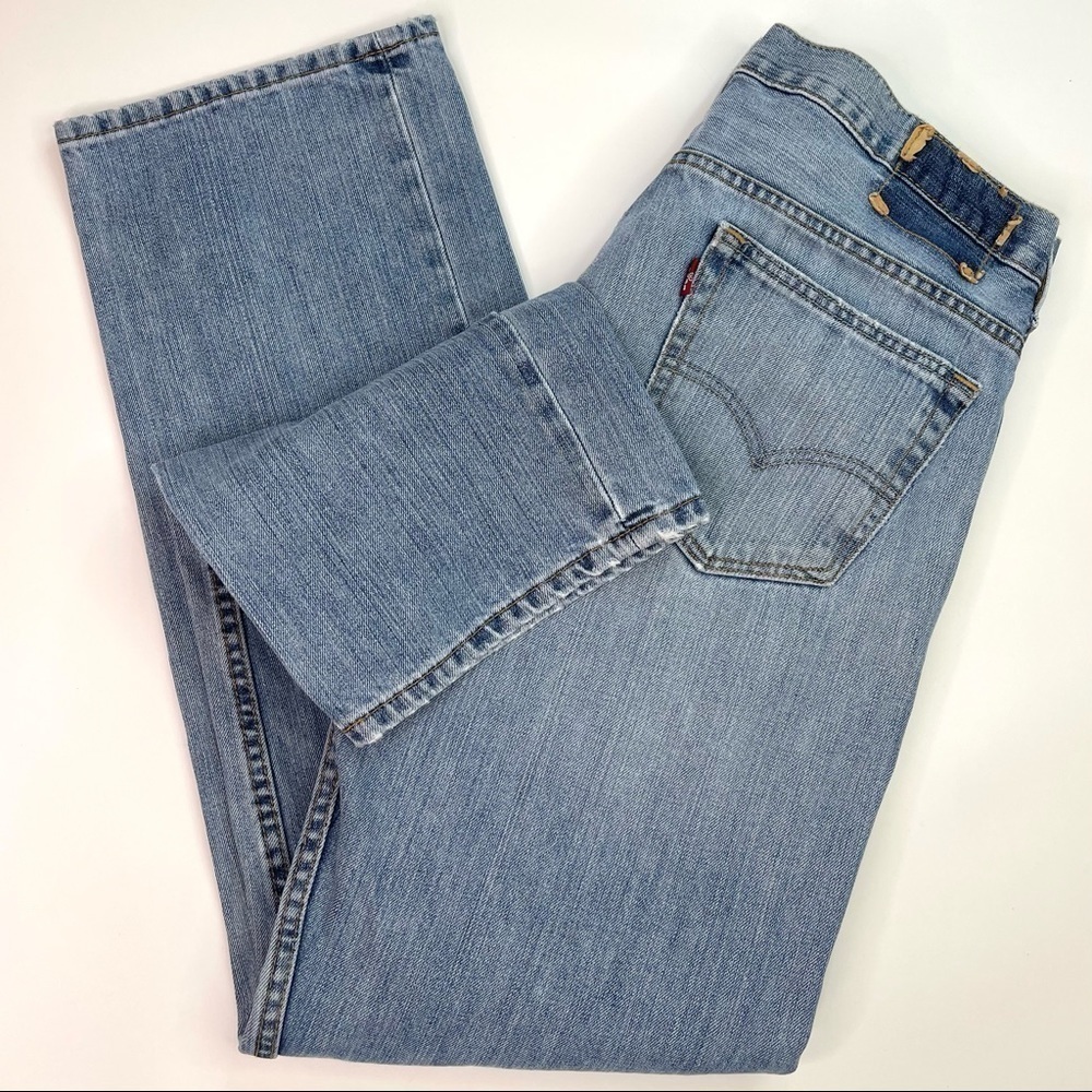 Distressed Levi’s 569 Vintage Style 35x32.5